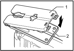 Afdekplaat voor aluminium voet