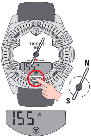 BUSSOLA - DECLINAZIONE MAGNETICA - Passaggio 1