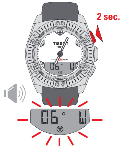 BUSSOLA - DECLINAZIONE MAGNETICA - Passaggio 2