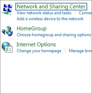 Настройка на IP адреса на компютъра - Стъпка 1