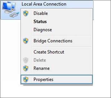 Настройка на IP адреса на компютъра - Стъпка 2