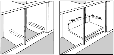 Installation of Built-in Ovens - Place for Installation