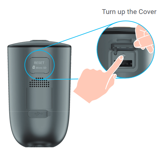 Adicionar c&acirc;mara &agrave; EZVIZ - Passo 1