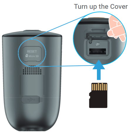 Instalar o Cart&atilde;o Micro SD (Opcional)