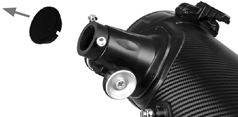 ОРНАТУ - 7-қадам - Фокустағыш қақпағын алыңыз