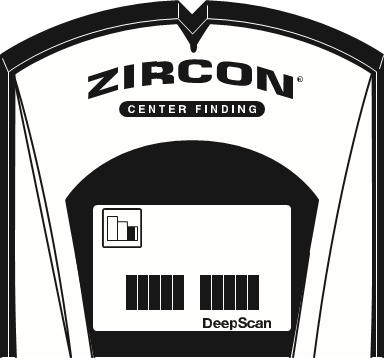 Sensor Estep Zircon StudSensor OneStep L70 - Manual del detector de montantes con ...