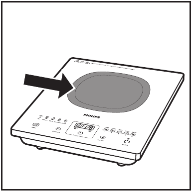 Persiapan penggunaan - Zona memasak