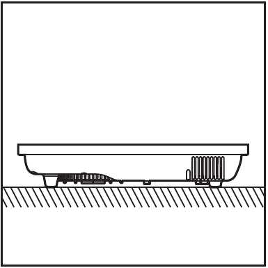 Persiapan penggunaan - Menempatkan unit