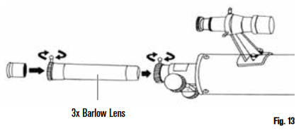 INSTALANDO E USANDO A LENTE DE BARLOW