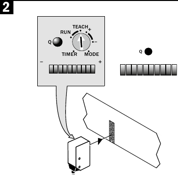 Starting operation - Step 2