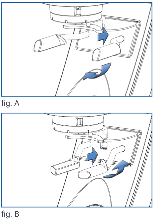 KUREKEBISHA MKONO WA VIFAA VINAVYOBADILIKA & KOOKI YA PORTAFILTER