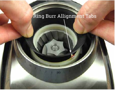 perawatan dan pembersihan - Mengganti Ring Burr