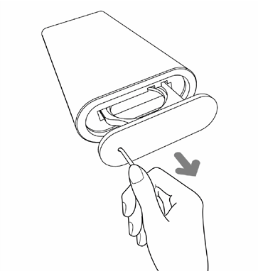 PROC&Eacute;DURE D'INSERTION DE LA PILE - &Eacute;tape 2