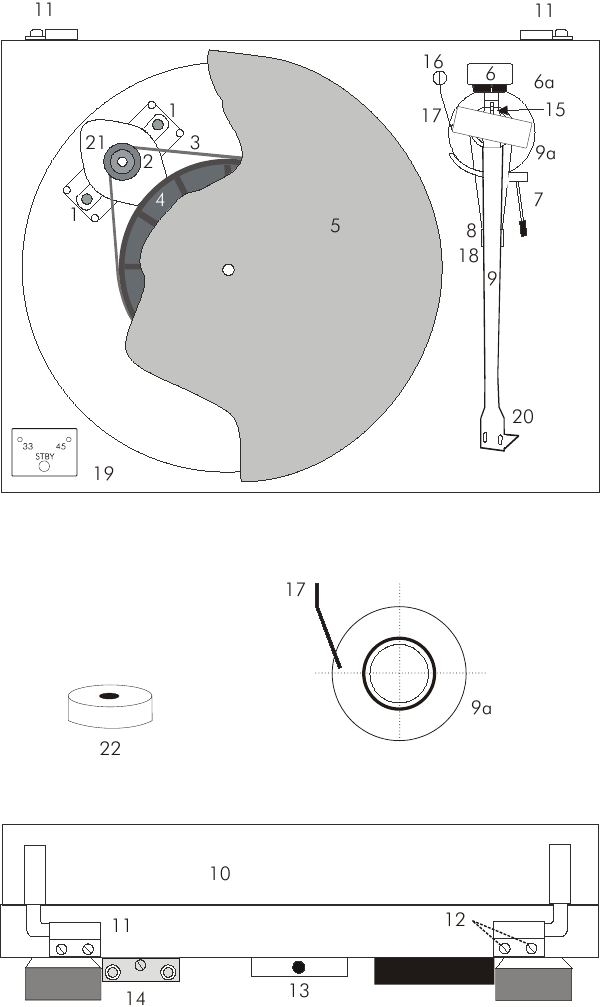 Controls, features and connections