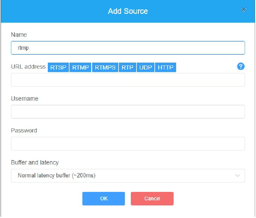 Dodavanje video izvora