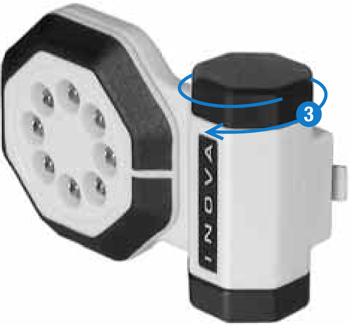 BATTERY REPLACEMENT - Step 2 - Replace the cap