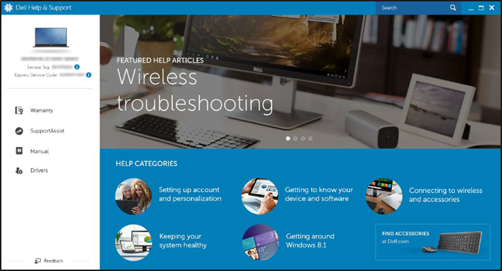 Ajutor și suport Dell