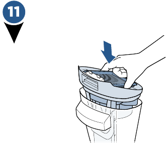 Konserwacja: Opr&oacute;żnianie zbiornika na brudną wodę - Krok 4