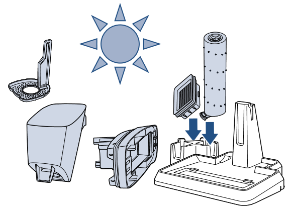 Esvaziar o Dep&oacute;sito de &Aacute;gua Suja - Passo 4