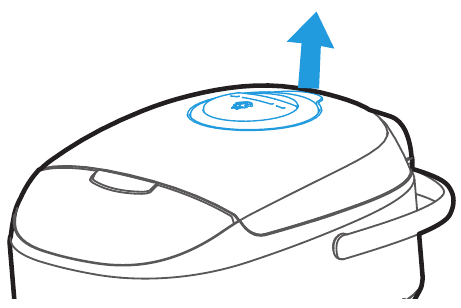 Czyszczenie zaworu parowego - Krok 1