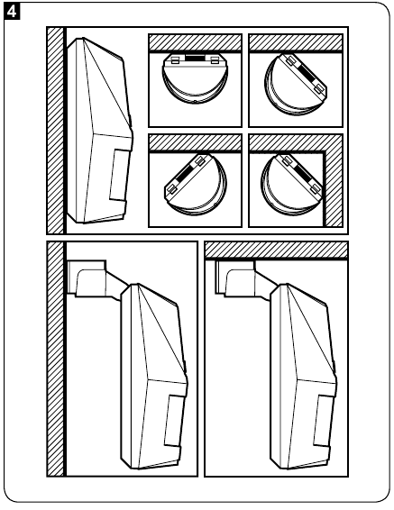 Detektorni o'rnatish usullari