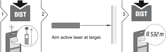 Измерение одиночного расстояния