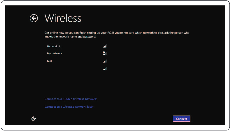 Dokončajte nastavitev sistema Windows - 2. korak