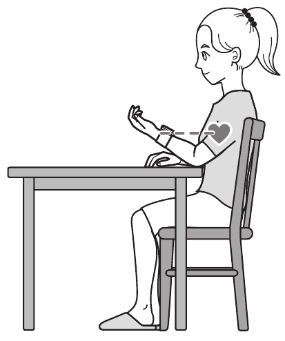 How to correctly measure your pressure - Step 1