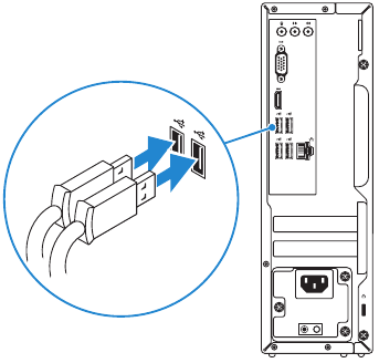 Klaviatura va sichqonchani ulash