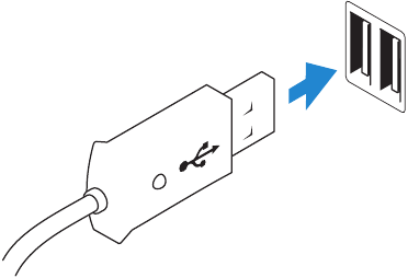 Ligar o teclado e o rato
