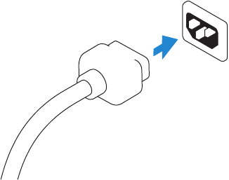 Ligar o cabo de alimenta&ccedil;&atilde;o ao seu computador e ecr&atilde;