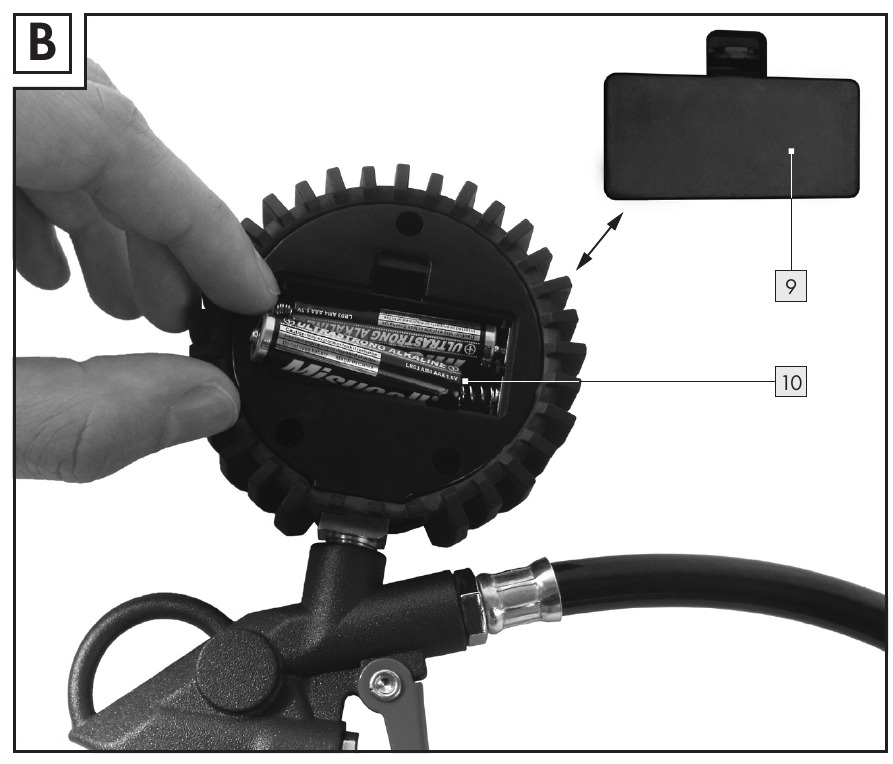 Antes do primeiro uso