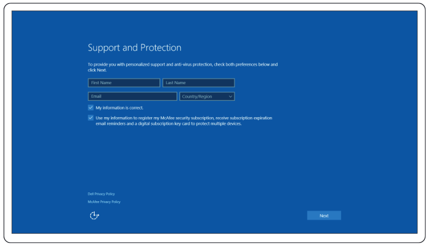 Ativar Suporte e Prote&ccedil;&atilde;o