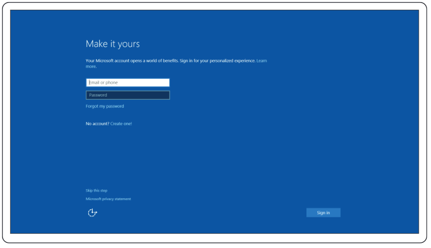 Fa&ccedil;a login na sua conta Microsoft ou crie uma conta local