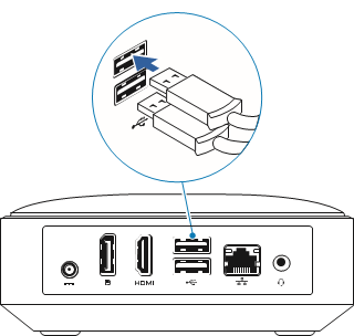 Klaviatura va sichqonchani ulang