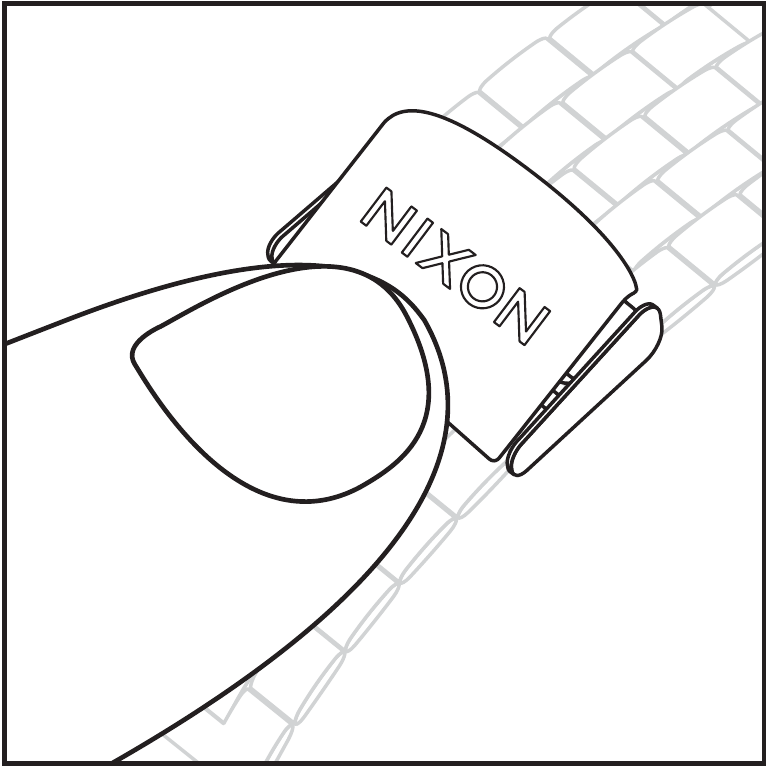 ZAKLEPANJE V POLOŽAJ - 2. korak - Pritrdite zaponko