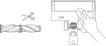 Cleaning the Smart High Torque Brush Bar