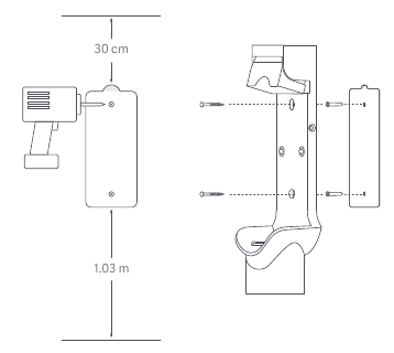 Instalimi i montimit 2-n&euml;-1 p&euml;r karikim dhe ruajtje - Hapi 2