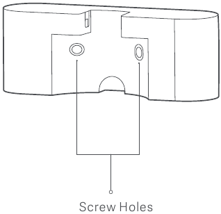 Sieninio laikiklio tvirtinimas - 2 žingsnis - Pritvirtinkite laikiklį
