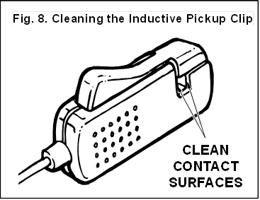 PULIZIA DELLA CLIP DI RACCOLTA INDUTTIVA