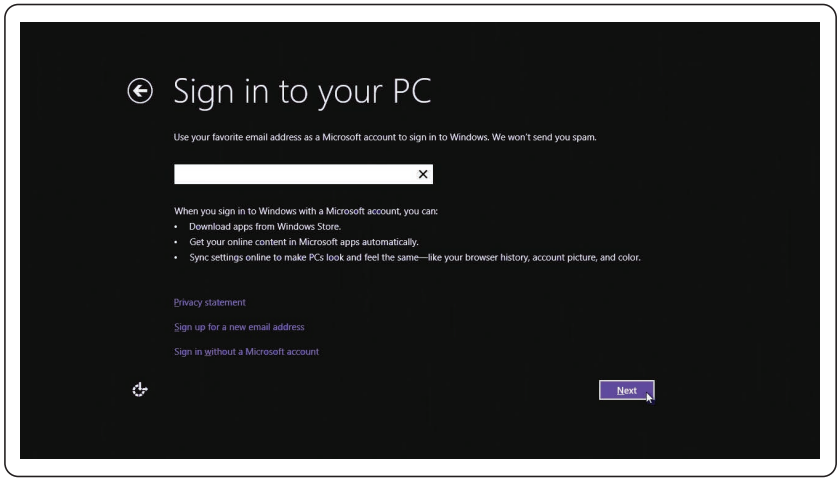 Windows 8.1 - Microsoft akkauntingizga kirish