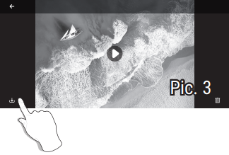 SIMPAN FOTO/VIDEO KE APLIKASI SELULER - Langkah 3