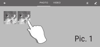 SIMPAN FOTO/VIDEO KE APLIKASI SELULER - Langkah 1