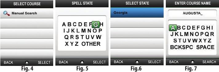 Usando a p&aacute;gina Play Golf - Passo 2