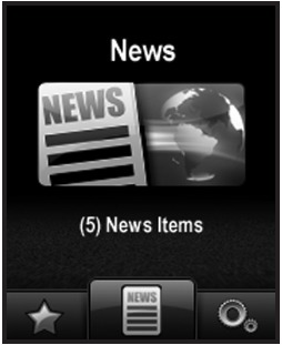 Vartotojas gali skaityti naujienas ir nuomonių straipsnius įrenginyje