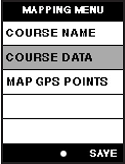 Platz kartieren Bildschirm