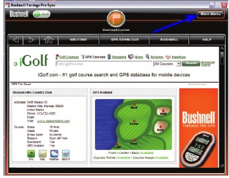 Kurs Verilerini YP GPS &Uuml;nitesine Aktarma - Adım 1