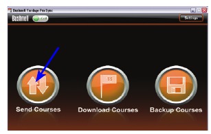 Kurs Verilerini YP GPS &Uuml;nitesine Aktarma - Adım 2