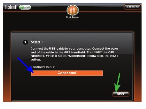 Kurs Verilerini YP GPS &Uuml;nitesine Aktarma - Adım 3