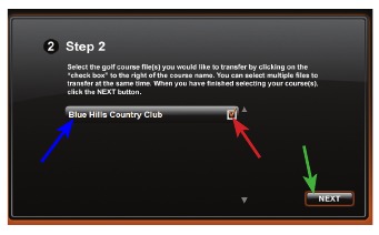 Kurs Verilerini YP GPS &Uuml;nitesine Aktarma - Adım 5